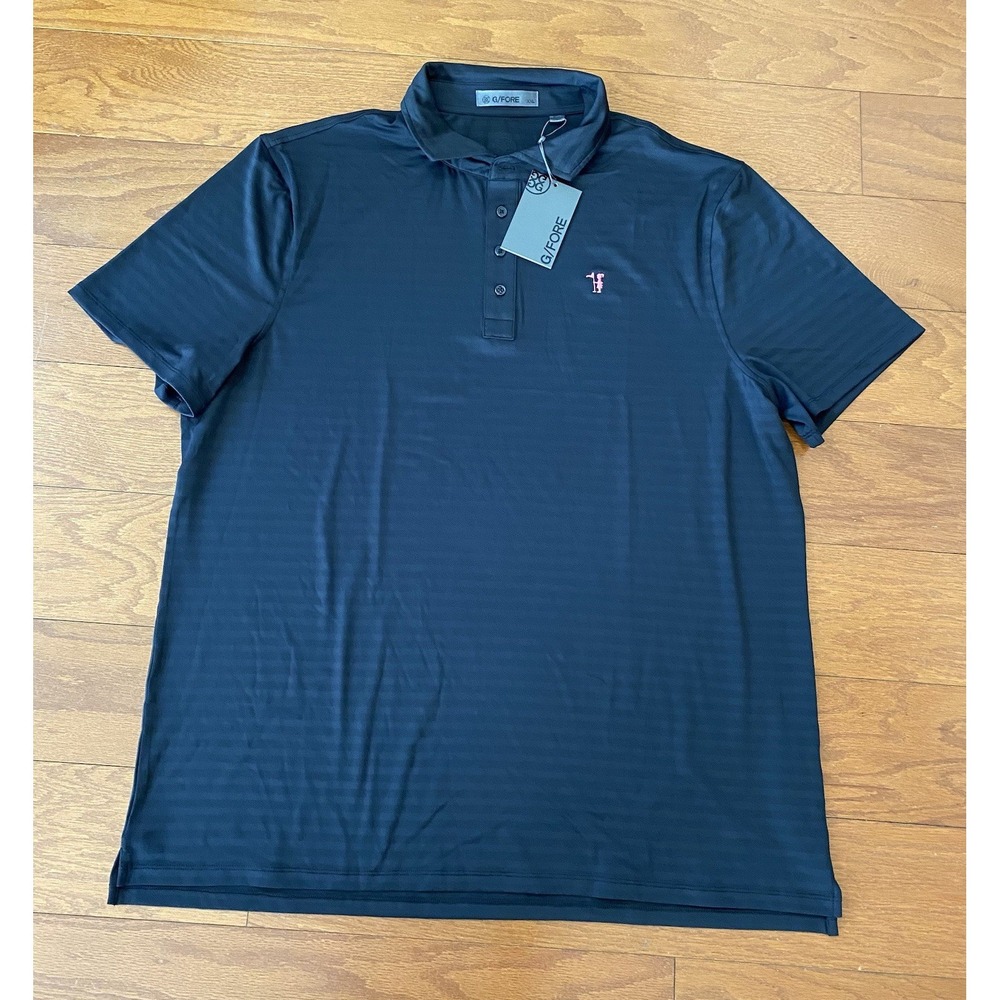 G/Fore Men's‎ XXL 2XL Polo Shirt MSRP $110 New! NWT Black Pink Girl Golf